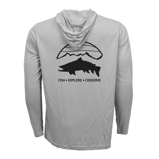 Hooded Long Sleeve Performance Sun Shirt - Trippy Tarpon – Pesca Muerta