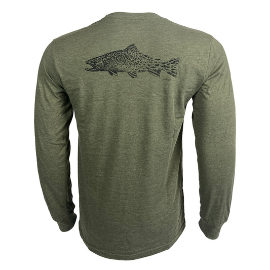 Fishing T Shirt Men Topographic Trout Fly Fishing Gifts for Men Fishing  Tshirt Trout Shirt -  Canada