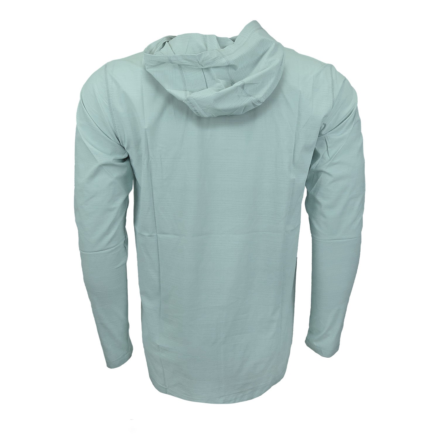 Light blue sun hoody back